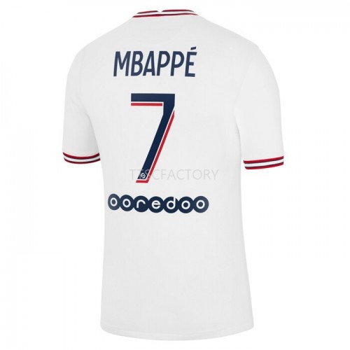 Paris Saint-Germain Kylian Mbappé 7 Dres Četvrta 2021/2022 Kratkih Rukava Paris Saint-Germain Kylian Mbappé 7 Dres Četvrta 2021/2022 Kratkih Rukava